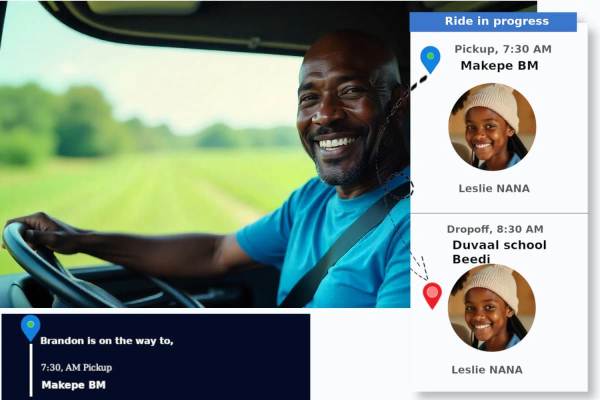 Gone are the days of passing your child to a stranger who drives them to school